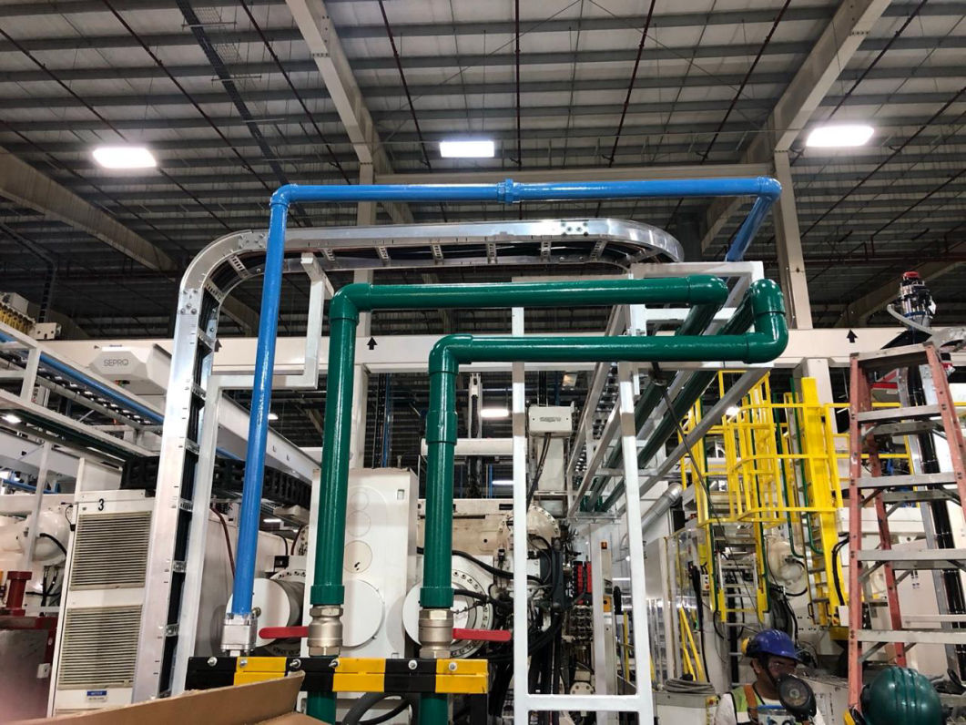 ROSOR Multiservicios Industriales, Puebla, México - Ingeniería, infraestructura industrial, Proyectos eléctricos, Proyectos mecánicos / hidroneumáticos, Proyectos en acero, Proyectos de obra civil, Maquinados e impresión 3, Pallets, Canastillas, Nuestro equipo y maquinaria, Pantógrafo, Dobladora Multiprocesos, Dobladora, Láser de corte de fibra óptica, Cortadora, Certificados en ISO 9001