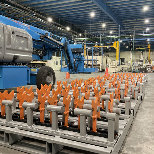 ROSOR Multiservicios Industriales, Puebla, México - Ingeniería, infraestructura industrial, Proyectos eléctricos, Proyectos mecánicos / hidroneumáticos, Proyectos en acero, Proyectos de obra civil, Maquinados e impresión 3, Pallets, Canastillas, Nuestro equipo y maquinaria, Pantógrafo, Dobladora Multiprocesos, Dobladora, Láser de corte de fibra óptica, Cortadora, Certificados en ISO 9001